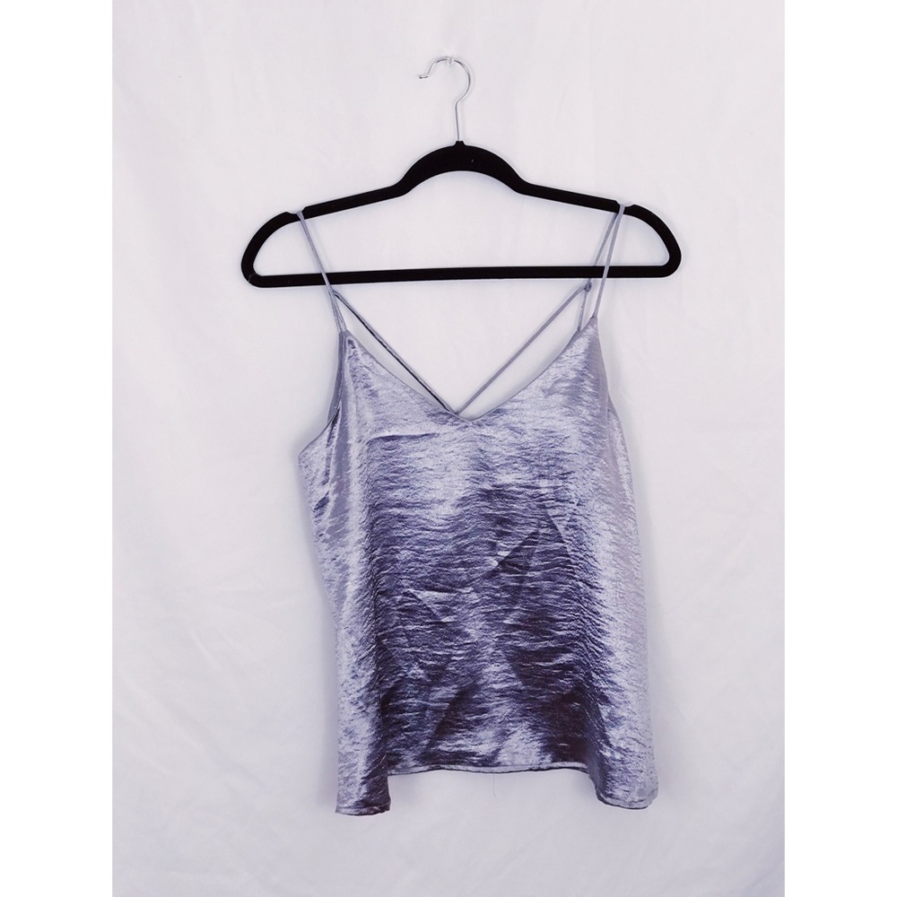 Divided Silky Tank Top